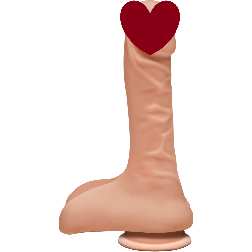 Фаллоимитатор Doc Johnson The D - Super D - 9 Inch With Balls - ULTRASKYN, диаметр 6,4см Sex Aura Киев - изображение 1