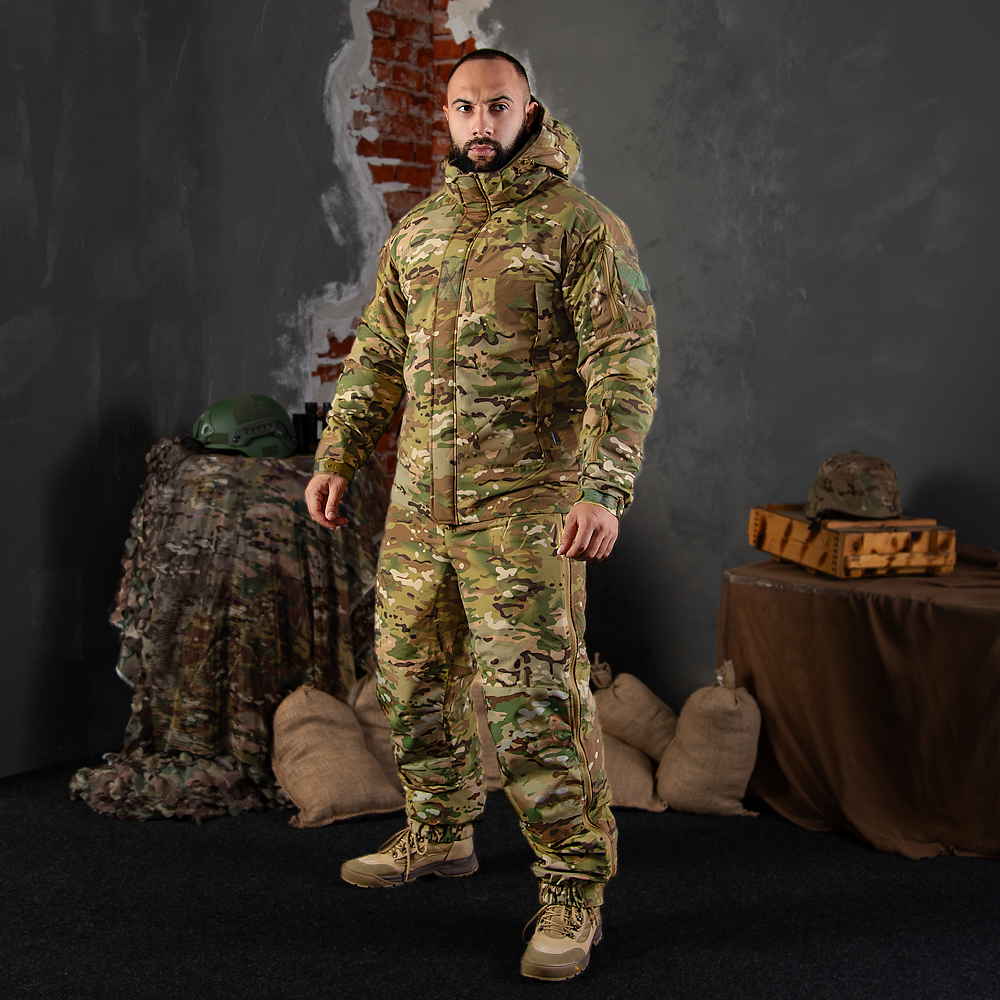 Тактическая зимняя мембранная куртка Defender 7 level ClimaGuard (Мультикам) размер M Винница - изображение 10