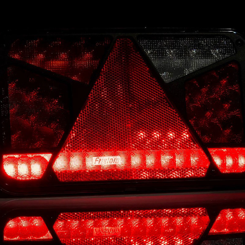 Ліхтар заднього причепа з трикутним відбивачем лівого вантажного Мукачево - фото 2