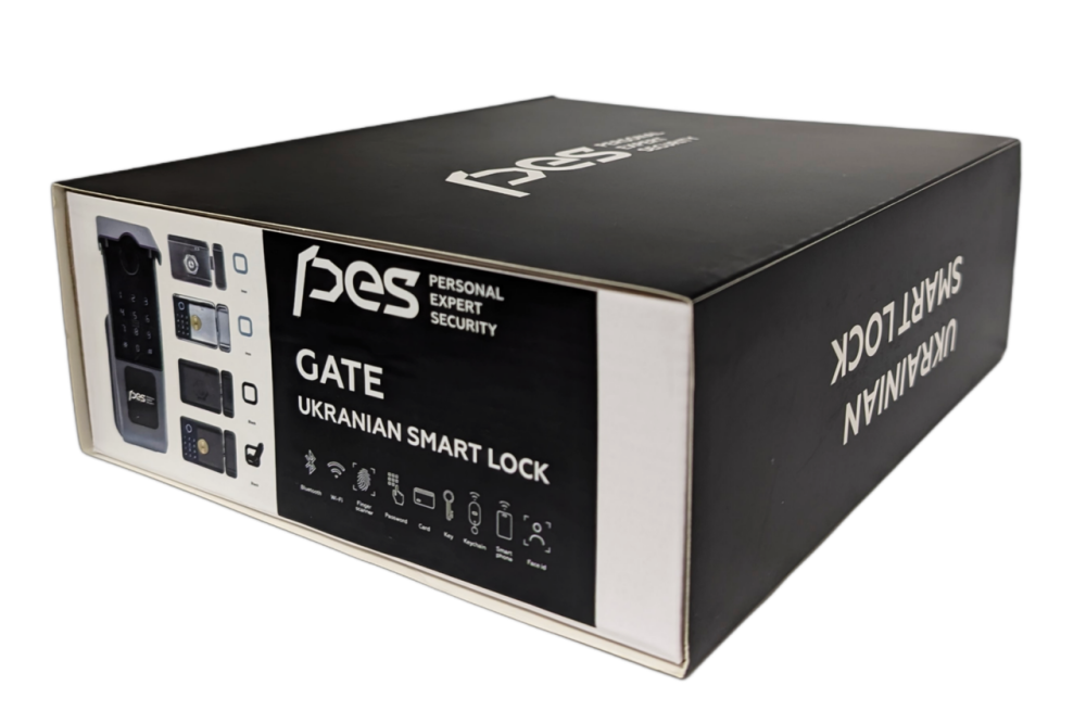 PES Gate 2 чорний електромоторний замок для каліток Київ - фото 10