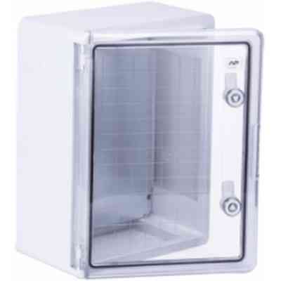 Шафа настінна ADAL PANO 400х300х220, з прозор. двецятами, IP65, Бокс ударостійкий, ABS пластик (144903 / 30999) Вінниця