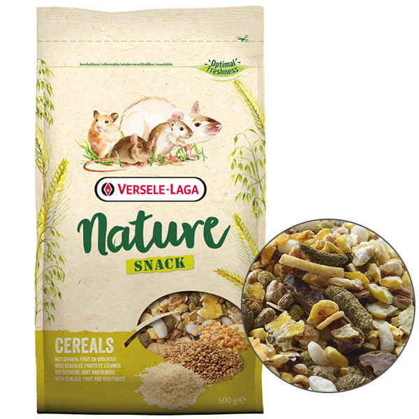 Versele-Laga Nature Snack Cereals ВЕРСЕЛЕ-ЛАГА НАТЮР СНЕК ЗЛАКИ дополнительный корм для грызунов Киев - изображение 1
