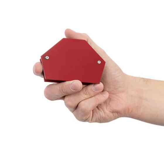 Держатель магнитный для сварки, трапеция, 30°, 45°, 60°, 75°, 90°, 135°, 11 кг, 100×68×14 мм INTERTOOL MW-0001 Киев