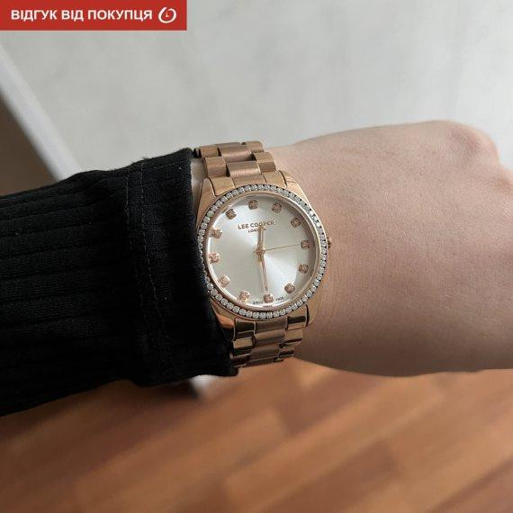 Часы женские наручные Lee Cooper Santorini Gold (Золотистый) Винница - изображение 9