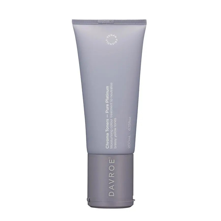Тонирующий бальзам для волос Chroma Colour Treatments Pure Platinum Toner Davroe 200 мл Киев - изображение 1