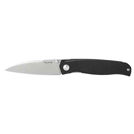 Ніж складаний кишеньковий Ruike M662-TZ, (7.4 см) steel 154СМ / TC4 (титан) + G10 чорний Київ