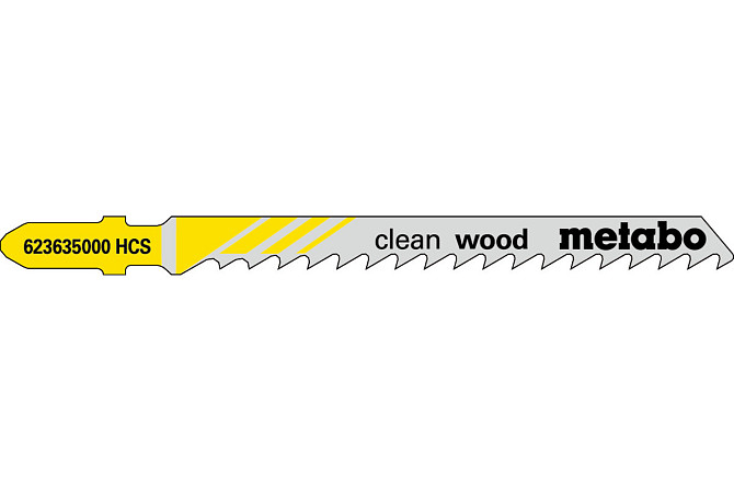 Полотно пилкове для лобзиків Metabo «CLEAN WOOD», 74/ 4,0 мм 623635000 Коломыя - photo 1