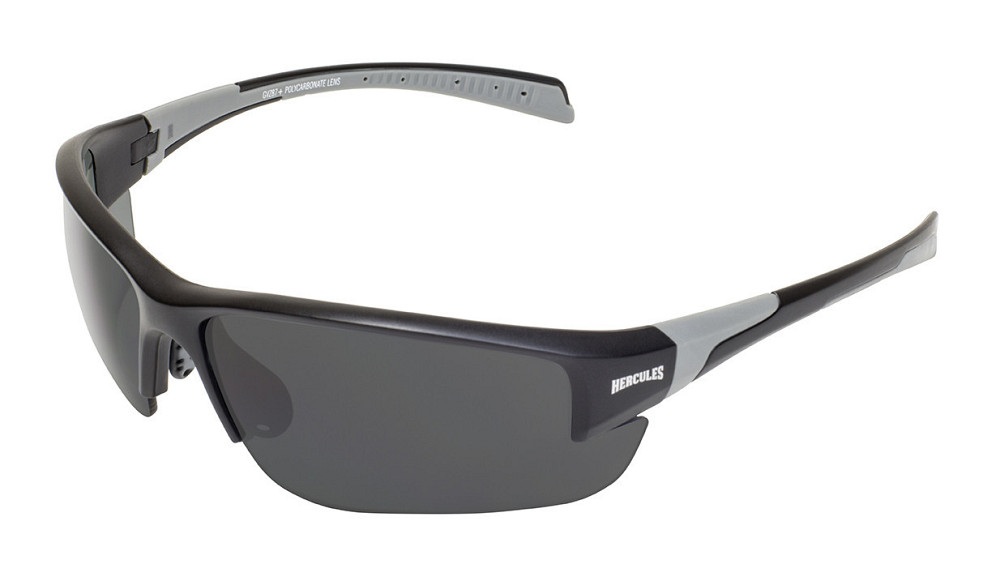 Окуляри захисні Global Vision Hercules-7 (gray) чорні Запоріжжя - фото 1