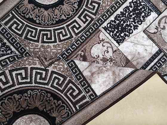 Ковровая дорожка лучшая цена, Версаче серый,  Ковёр на отрез 120, 150 Каменское