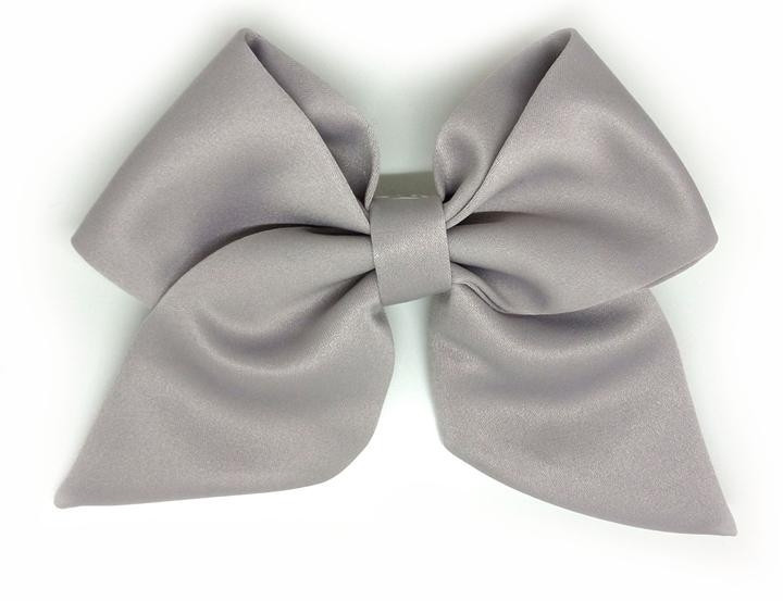 Заколка для волос Бант серый Киев - изображение 1