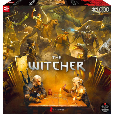 Пазл GoodLoot The Witcher Playing Gwent 1000 ел. (5908305249634) Вінниця - фото 5