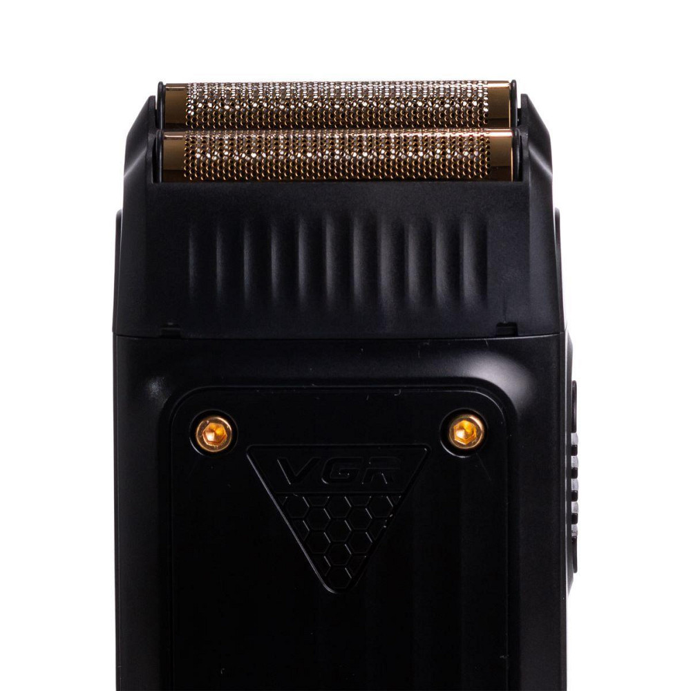 Електробритва чоловіча шейвер з подвійним лезом та LED-дисплеєм VGR V-363 Київ - фото 7