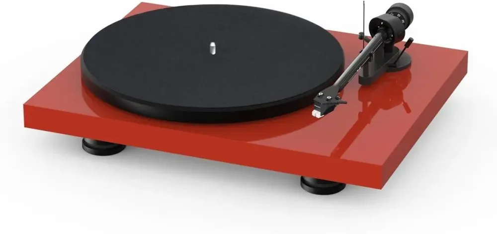 Програвач Pro-Ject Debut Carbon Evo (Czerwony piano) + Phono Box MM Київ - фото 1