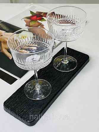 Набір келихів для вина кокетів 6 шт "Торіно" 340 мл скло прозоре 102-735 Київ