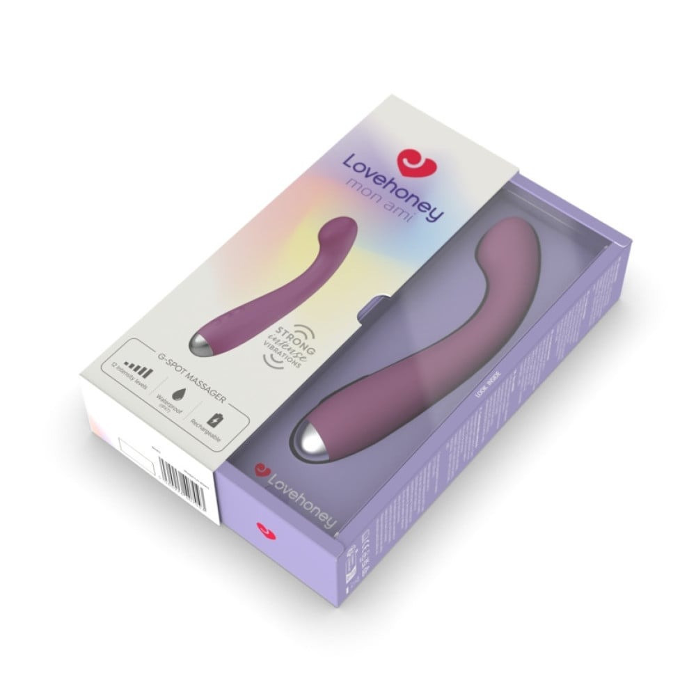 Вібратор для точки G Lovehoney Mon Ami G-spot, фіолетовий Sex Aura Київ - фото 6
