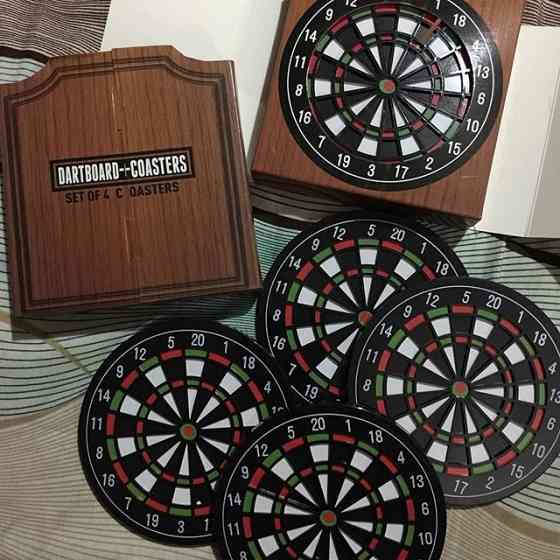 Набір костерів "Dartboard" 4 шт. Рівне