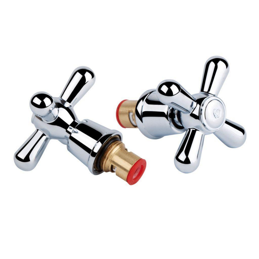 Ручки з кранбуксами для змішувача HAIBA DOMINOX (пара) Харків - фото 1