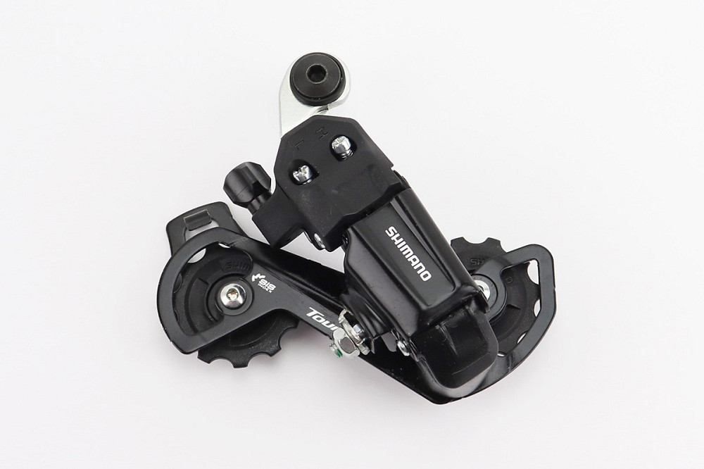 Перемикач ланцюга задній 6/7зв. кріпл. болт, чорний Tourney RD-TY200 Київ - фото 1