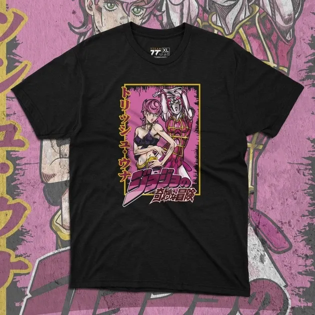 Футболка для подростка мальчика с принтом Джо Джо Триш Уна Размер 160 Anime10626 Днепр - изображение 1