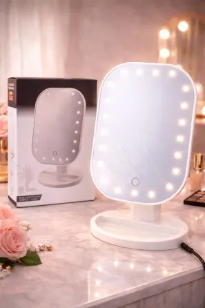 Зеркало для макияжа с LED подсветкой Cosmetie Mirror HH071 20LED Коломия