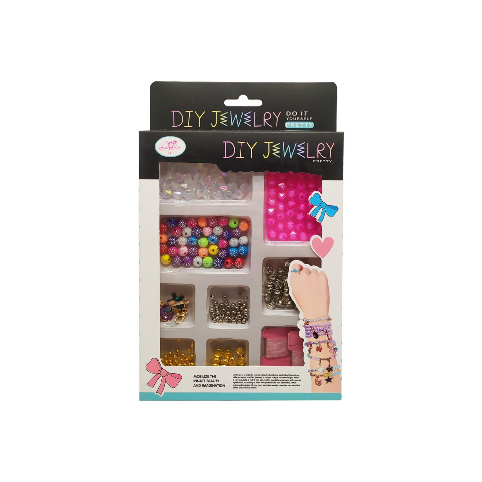 Набір бісер ZQ2031-A-C-G-1 намистини, підвіски, нитки ZQ2031-A-C-G-4 Вінниця - фото 1