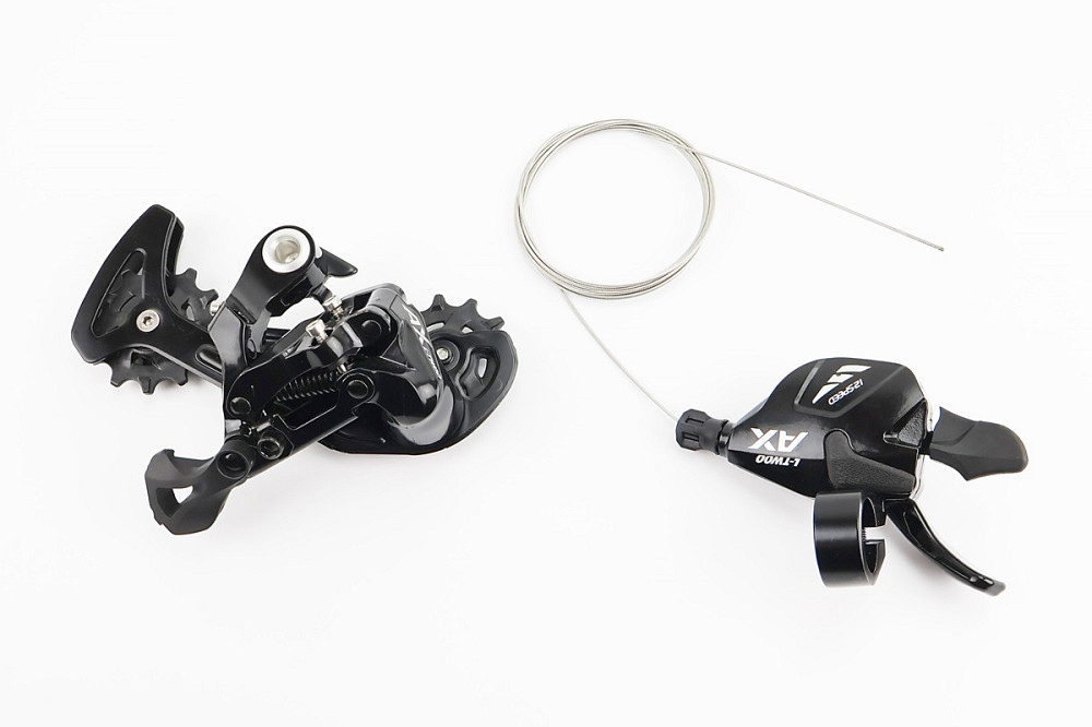 Комплект перемикання (групсет) 1x12 швидкостей, чорні AX, 2 деталі Киев - изображение 1