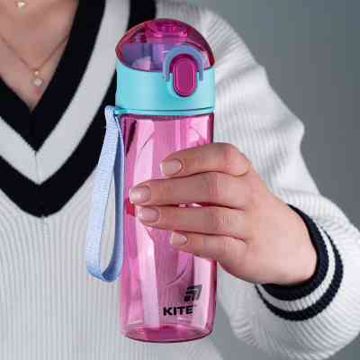 Поильник-непроливайка Kite 530 мл, рожева (K25-400-1) Винница