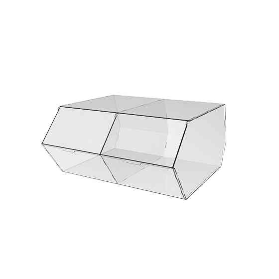 Диспенсер EKOSTAR для мармеладів, снеків, горіхів 2 комірки Київ