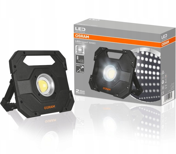 Універсальний Led Прожектор ліхтар (Powerbank) 2000 люмен Osram (LEDinspect Basic) Нововолинськ - фото 1