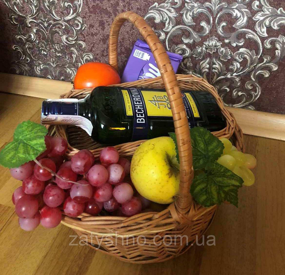 Кошик плетений подарунковий новорічний Київ - фото 8