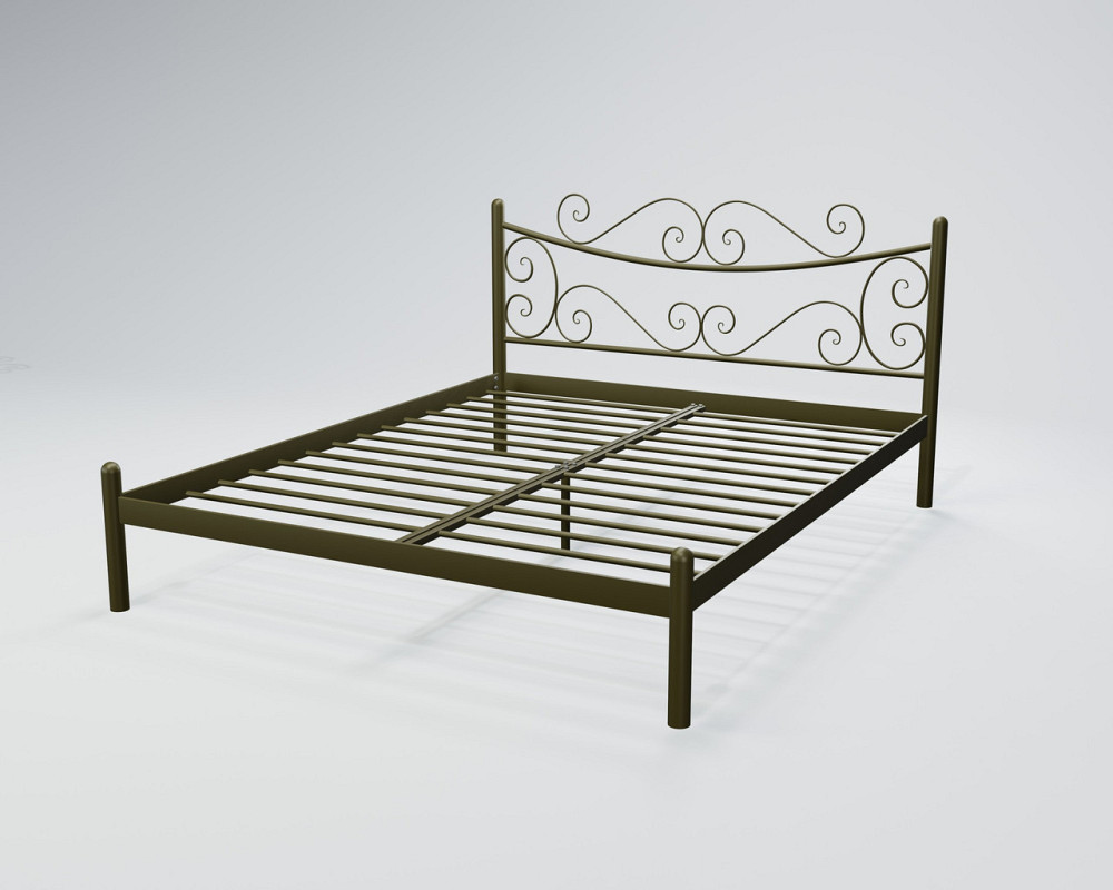 Ліжко двоспальне Azalya 160х190 бронза Київ - фото 1