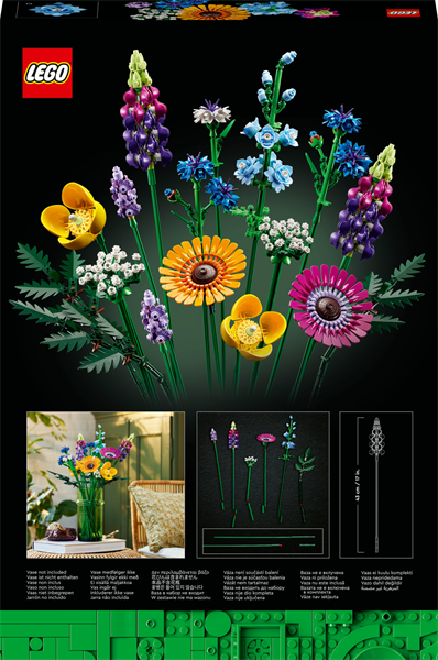 Конструктор LEGO Botanicals Букет польових квітів 939 деталей (10313) Харків - фото 3