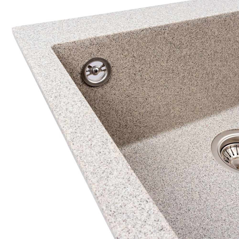 VALESO Кухонна гранітна мийка 5750 DAVINA VALESO сірий Коломия - фото 5