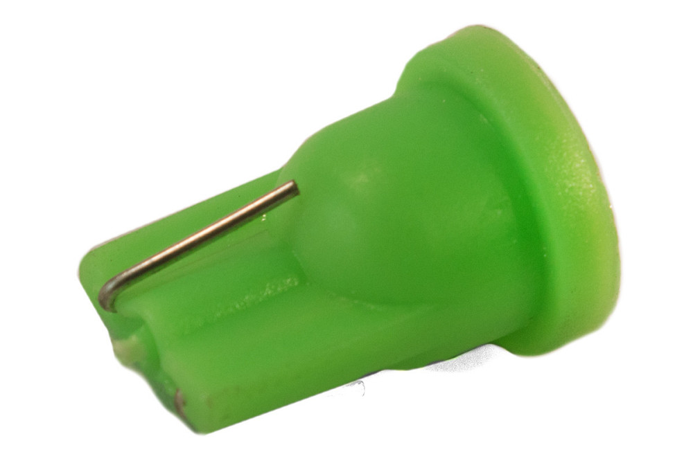 Светодиодная лампа AllLight T10 1 диод 5050 W2,1x9,5d 12V 0,45w GREEN Харьков - изображение 2