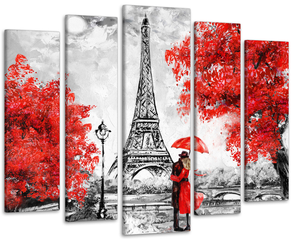 Модульна картина Париж Пара Art-171_5 Київ - фото 1