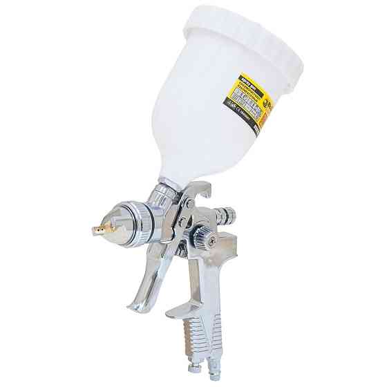 Фарборозпилювач HVLP Ø1.4 мм 140-280 л/хв 3бар в/б (пласт) хром SIGMA (6812051) Київ