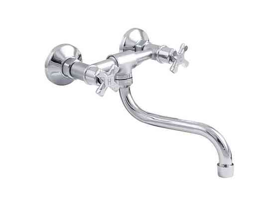 Смеситель для кухни настенный JIK12 102-A ТМ ZERIX   Solmir Киев