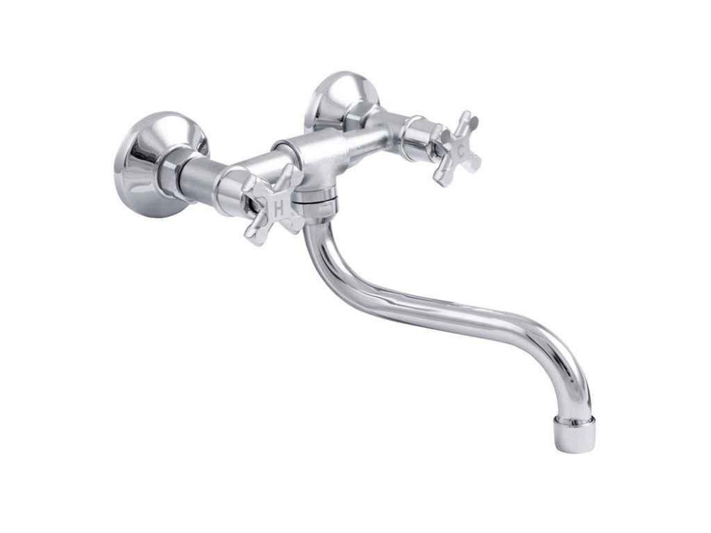 Смеситель для кухни настенный JIK12 102-A ТМ ZERIX   Solmir Solmir Solmir Київ - фото 1