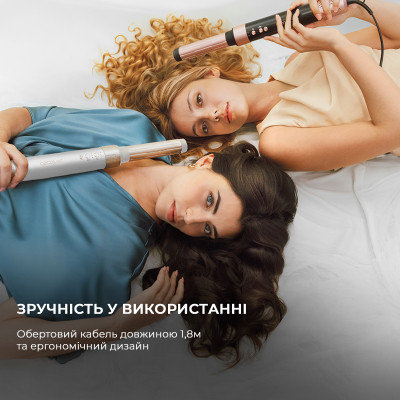 Стайлер Cecotec Bamba CeramicCare 14in1 AirGlam Champagne (CCTC-00252) Винница - изображение 4