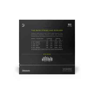 Струны для гитары D'Addario NYXL Light Top / Med Bottom (45-105) (NYXL45105) Винница