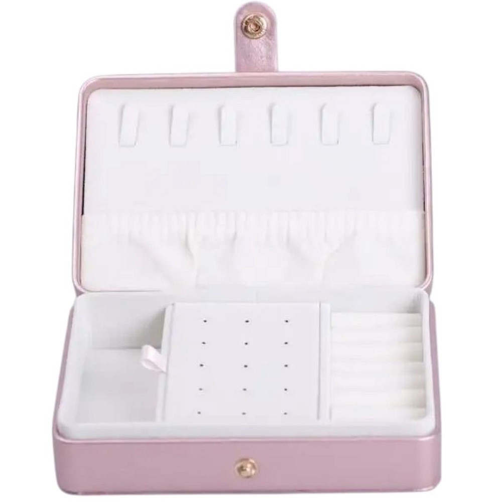 Yiwu Скринька для прикрас з еко шкіри 16×11×4.7 см органайзер для ювелірних виробів HP-5-30PP Коломыя - изображение 1