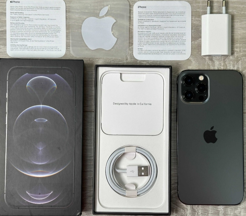 Айфон Apple iPhone 12 Pro Max 256Gb. Graphite Neverlock . Киев - изображение 7