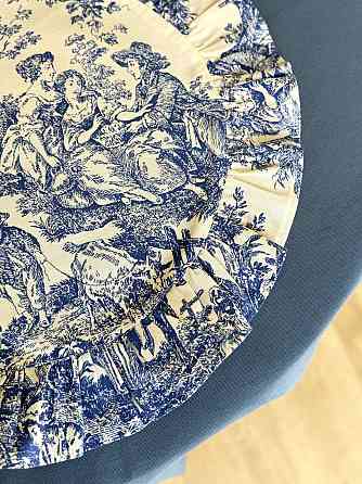 Ecotton Серветка сервірувальна з рюшами Ecotton Italiano Blue 43х43 водовідштовхуюча Коломыя