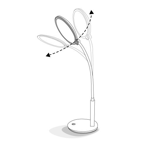 Настольная лампа для маникюра 16 Вт. 5000К Feron DE1730 Киев - изображение 3