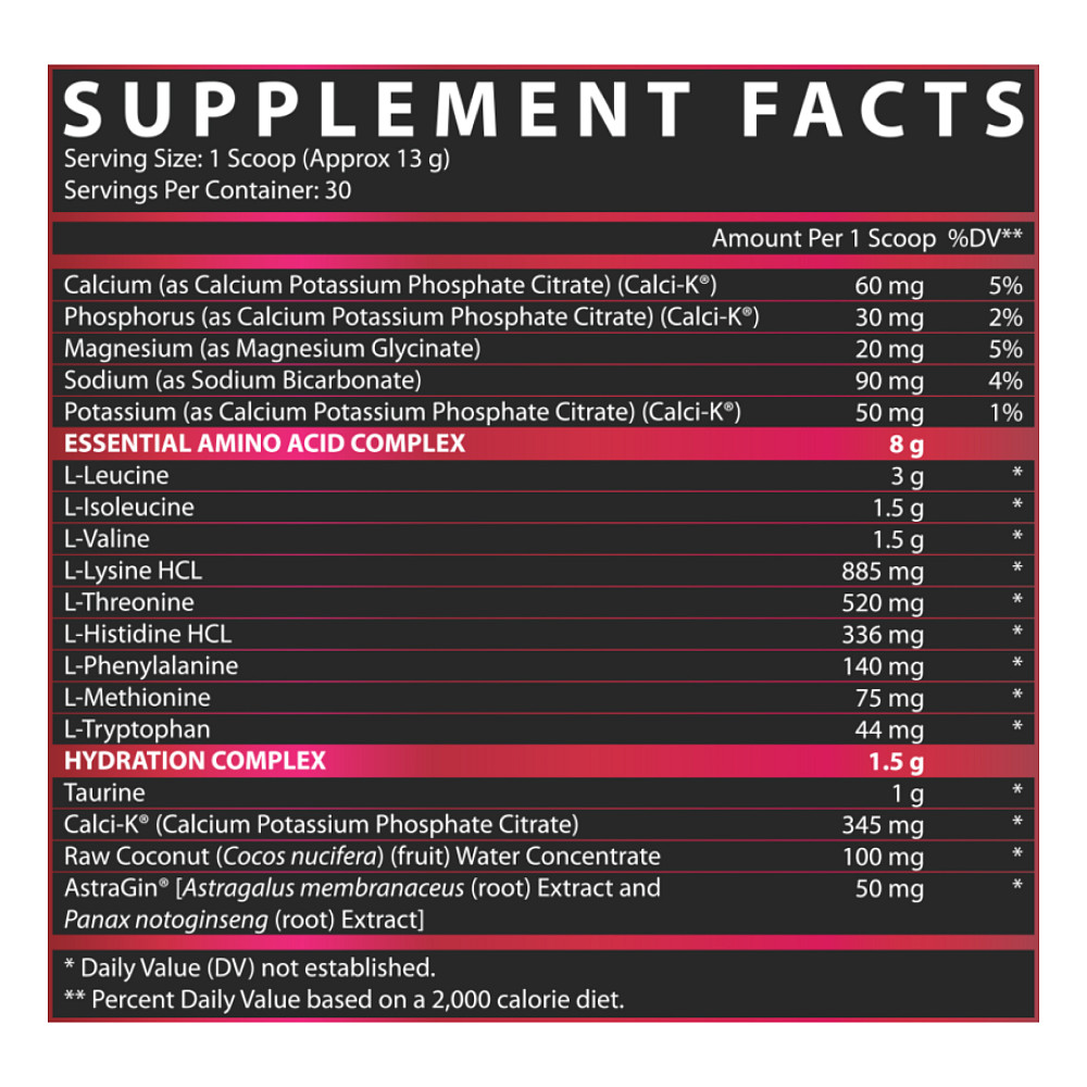 EAA Hydration - 30srv Fruit Punch Луцьк - фото 2