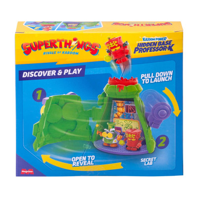 Игровой набор SuperThings серии Kazoom Power - Скрытая база Профессора К (PSTSP112IN250) Вінниця - фото 6
