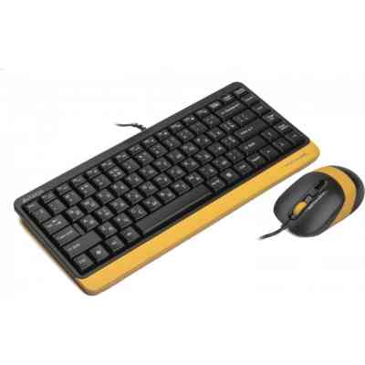 Комплект A4Tech F1110 USB Bumblebee (4711421987615) Вінниця