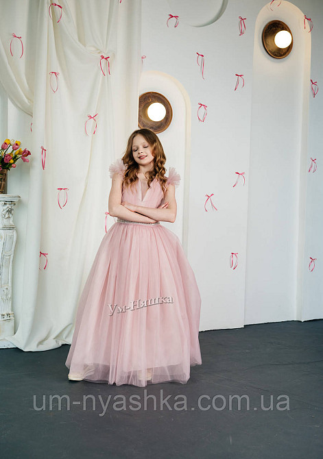 Белое нарядное платье 134-146 Кривой Рог - изображение 10