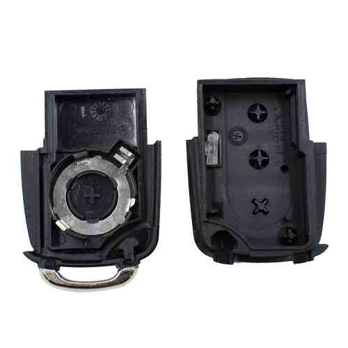 Викидний ключ корпус 3 кнопки DKT0269 для Volkswagen, без леза, під чіп і плату Київ