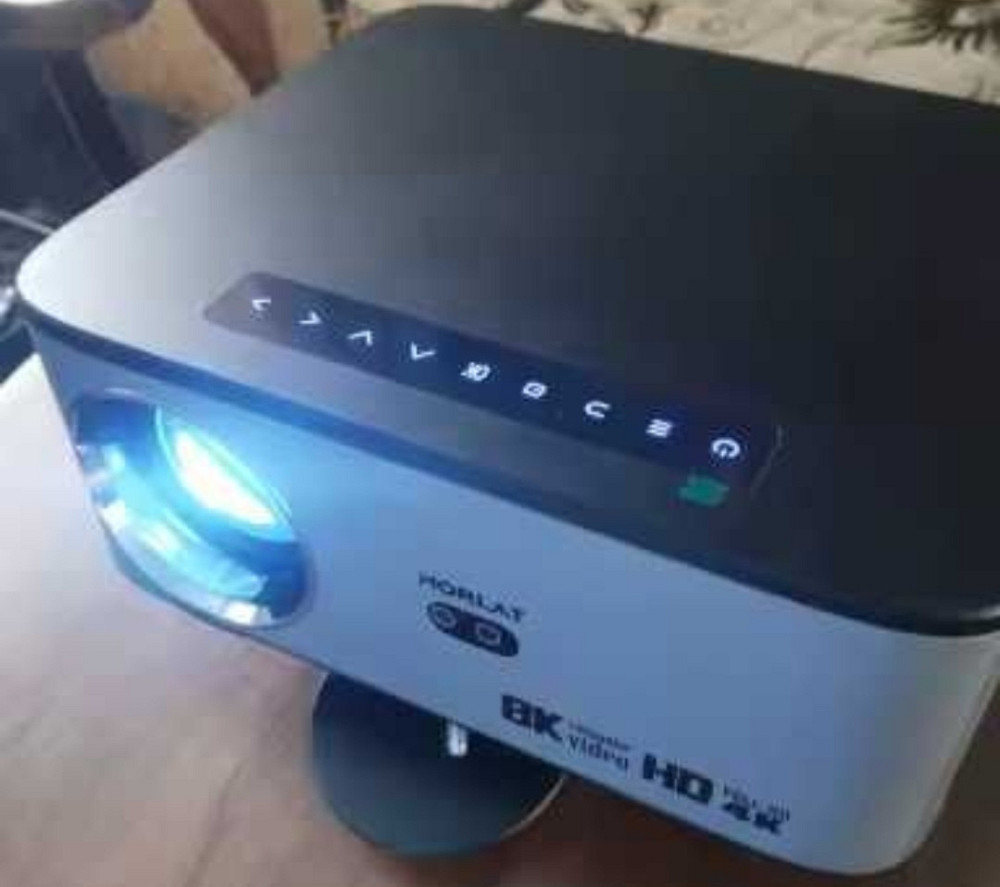 Проєктор HORLAT T09 35000 Lumen 2/64 ГБ Автофокус, Яскравість 800 ANSI! Київ - фото 6
